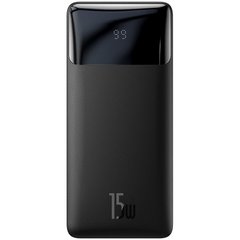 Купить Универсальная мобильная батарея Baseus Bipow 20000mAh, PD 15W, USB-C, 2xUSB QC 3.0 (black) (PPDML-J01) в Украине