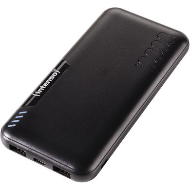 Купить Универсальная мобильная батарея Intenso P10000 10000mAh USB-C, 2xUSB-A (7332431), black (PB930289) в Украине