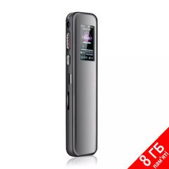 Купити Професійний цифровий диктофон Savetek GS-R60 з активацією запису голосом, 8 Гб пам'яті, підтримка SD-карт пам'яті. в Україні