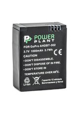 Купить Аккумулятор PowerPlant для GoPro AHDBT-302 1000mAh (DV00DV1398) в Украине