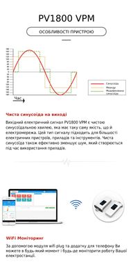 Купити Комплект резервного живлення Інвертор Must 3000W, сонячні панелі 1.6кВт, АКБ 2.52кВт PV18-3024K1 в Україні