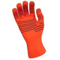 Купить Перчатки водонепроницаемые Dexshell ThermFit Gloves L, оранжевые в Украине