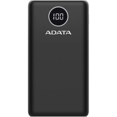 Купить Универсальная мобильная батарея ADATA P20000QCD 20000mAh, PD 18W, USB-C, 2xUSB QC 3.0, black (PB931033) в Украине