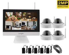 Купить Комплект оборудования для видеонаблюдения Longse WIFI3604MD4SW200 с монитором в Украине