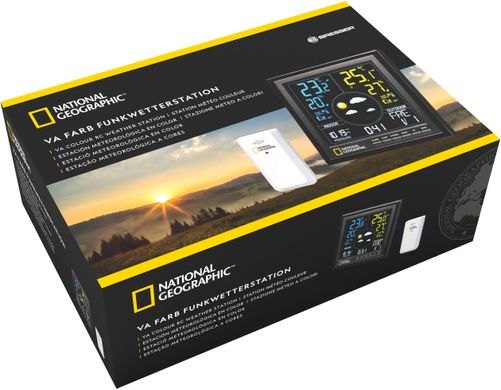 Купить Метеостанция National Geographic VA Colour (Black) (9070600) в Украине