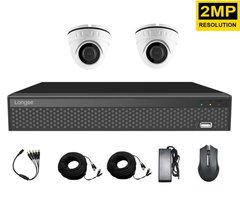 Купить Комплект видеонаблюдения для квартиры Longse XVRA2004D2P200 FullHD 1080P в Украине