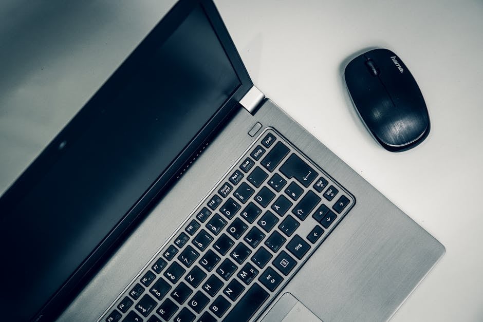 Test: trackball instead of a regular mouse