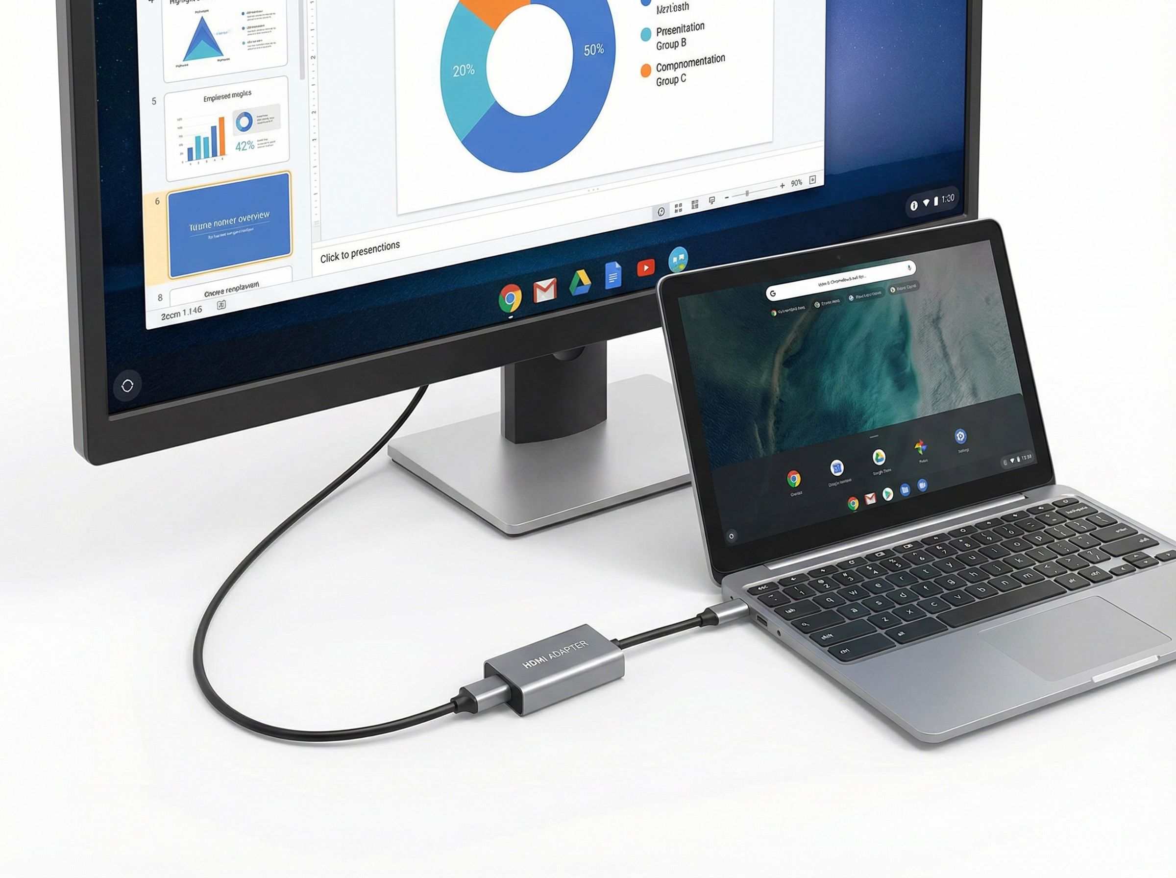 HDMI перехідник для хромбука