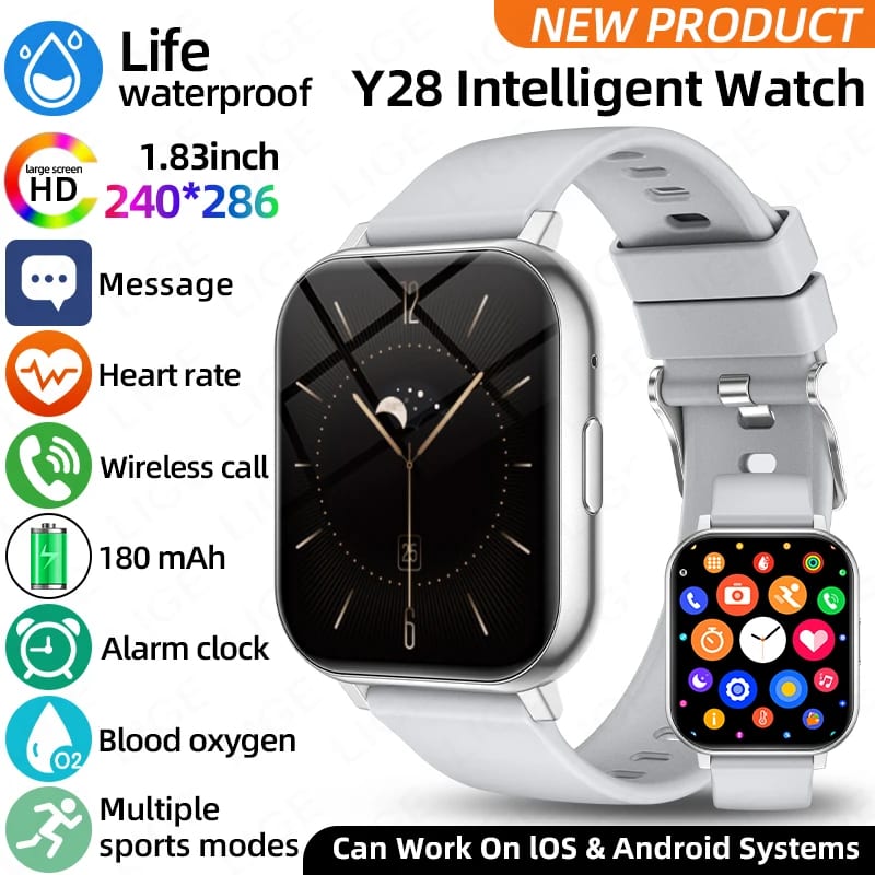 LIGE Smartwatch 1.83