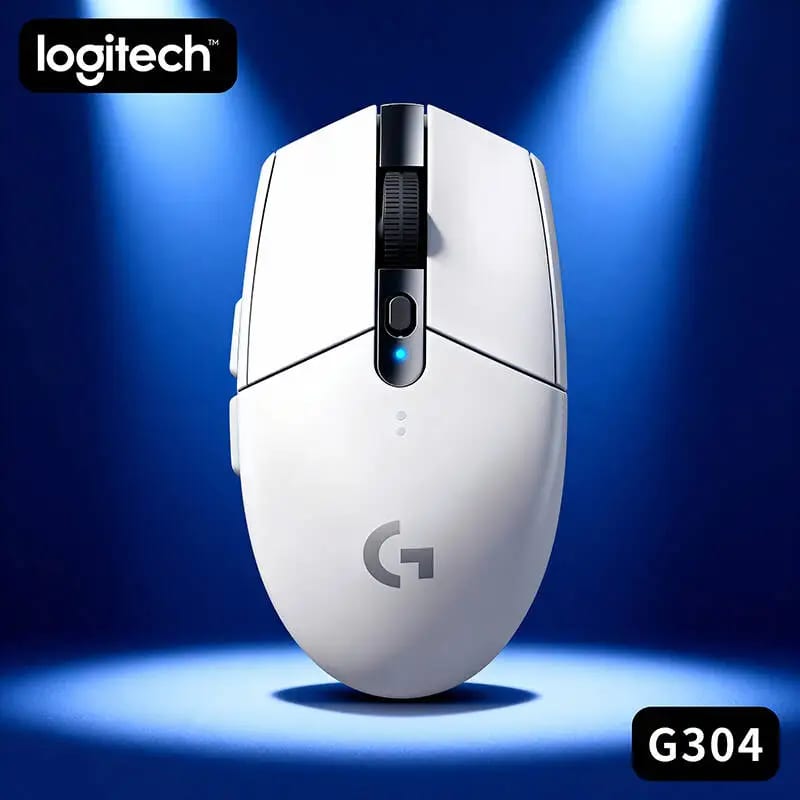 Logitech G305 Wireless Gaming Mouse, 12000 DPI HERO precise tracking  6 customizable buttons  ergono