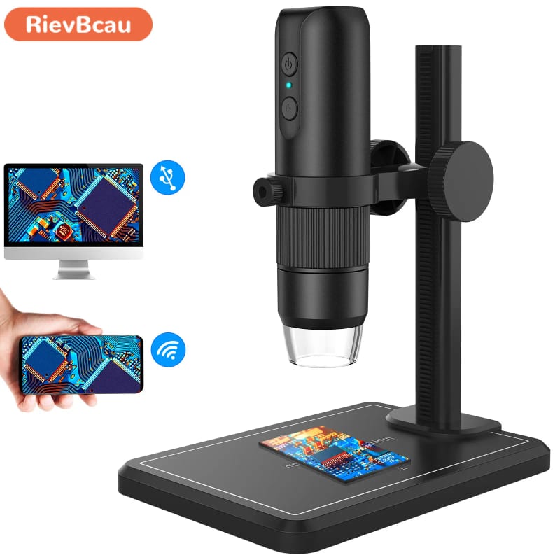 Digital Microscope Professional USB With 8 LEDS Endoscope 1600X Zoom Camera Magnifier For Cell Phone