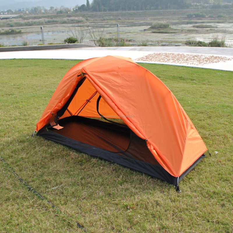 Orange MSR Hubba Hubba NX 1-person Lightweight Backpack Tent, CZX-305 Waterproof Ultra Light 1-perso