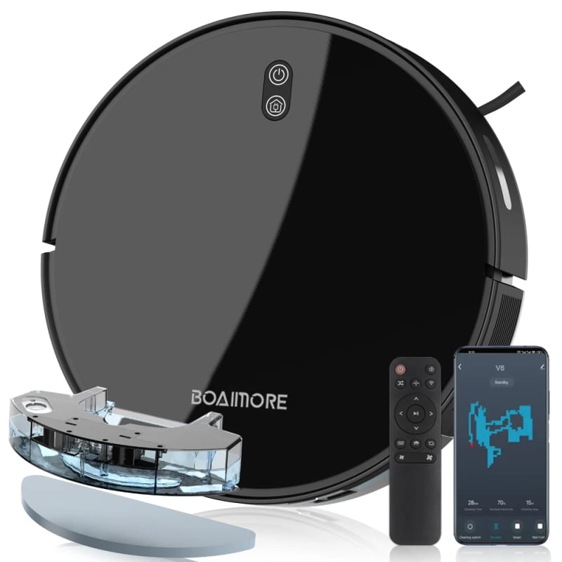 Robot Vacuum Cleaner Combo and Mop 6000PA Strong Suction Ro — приклад для огляду, фото 3