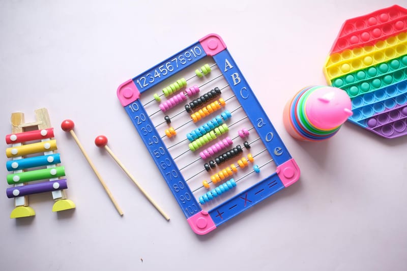 educational toys preschool children home — ілюстрація до статті