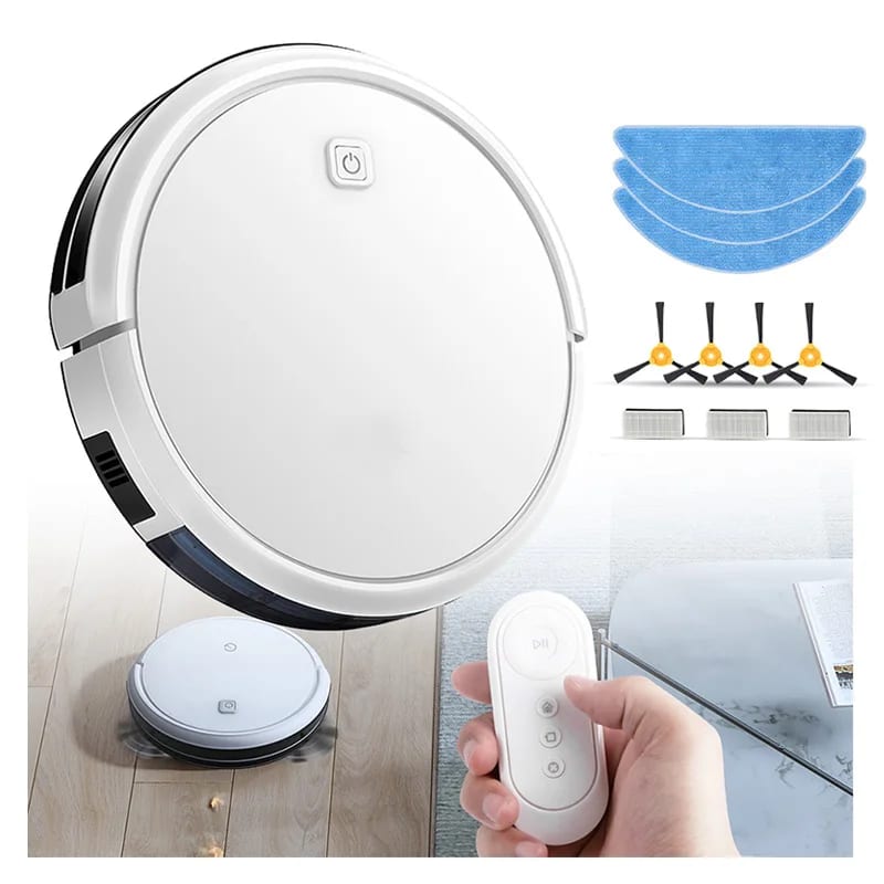 Smart Robot Vacuum Cleaner Wi-Fi Wireless Auto Charging with — пример для обзора, фото 3