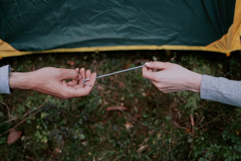 winter tent camping outdoor — приклад для огляду, фото 3